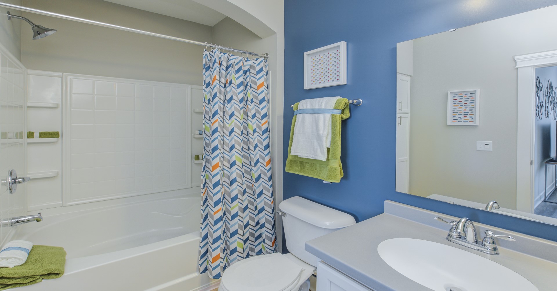 Lakeside Model Bathroom